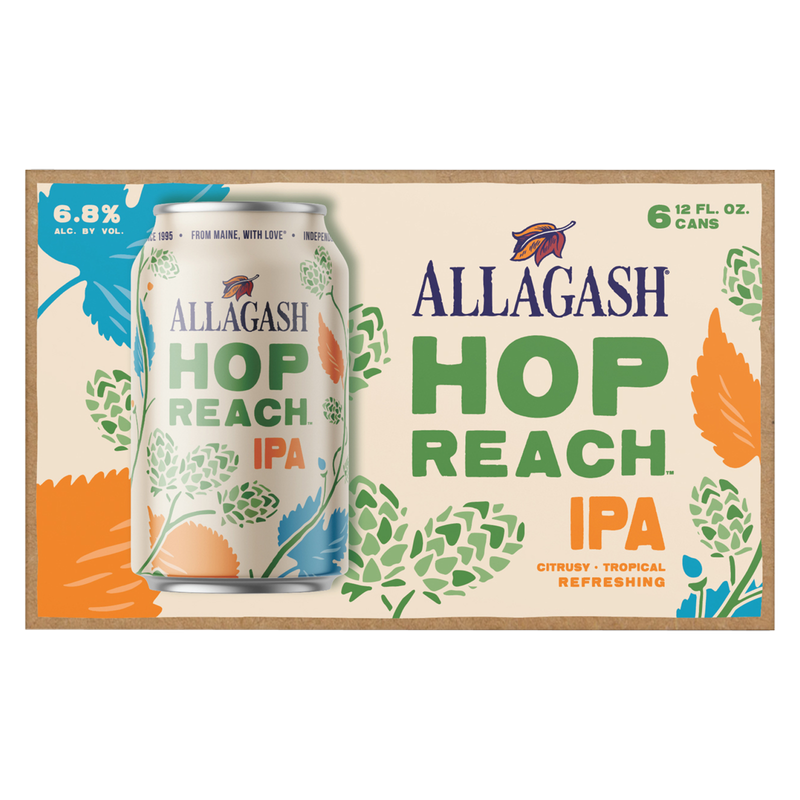 Allagash Hop Reach IPA 6pk 12oz Can 6.8% ABV