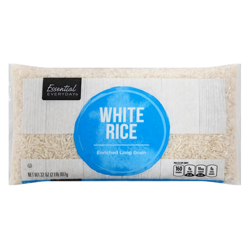 Essential Everyday White Long Grain Rice, 32oz. 