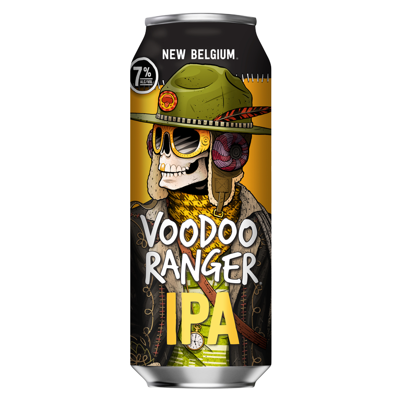 New Belgium Voodoo Ranger IPA Single 19.2oz Can 7.0% ABV