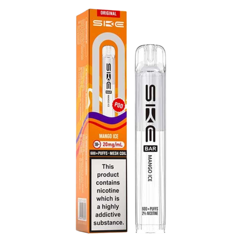SKE BAR 600 Mango Ice 20mg/ml, 1pcs