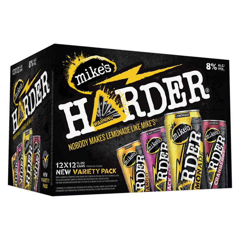 Mike's Harder Variety 12pk 12oz Can 8.0% ABV