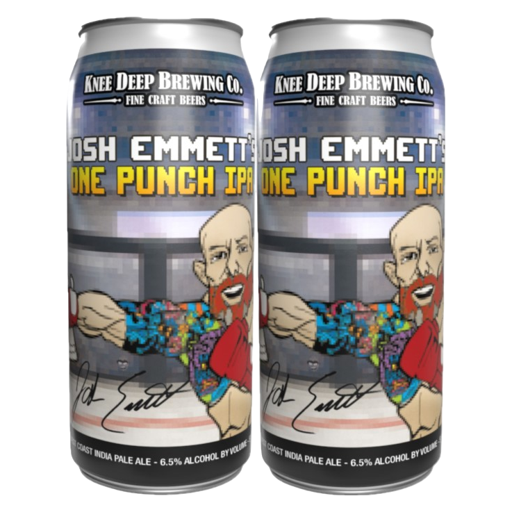 Knee Deep Brewing Co. One Punch IPA 4pk 16oz Can