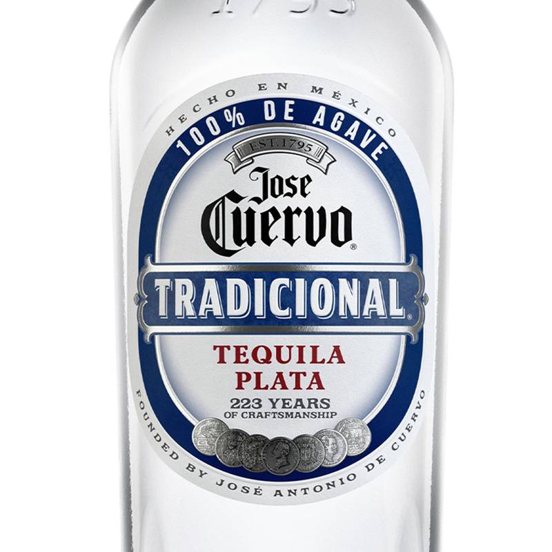 Jose Cuervo Tradicional Plata Tequila 750ml (80 Proof)