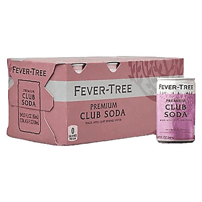 Fever-Tree Premium Club Soda 8pk 5oz Can