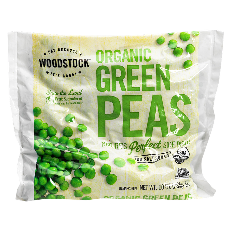 Woodstock Organic Green Peas 10oz