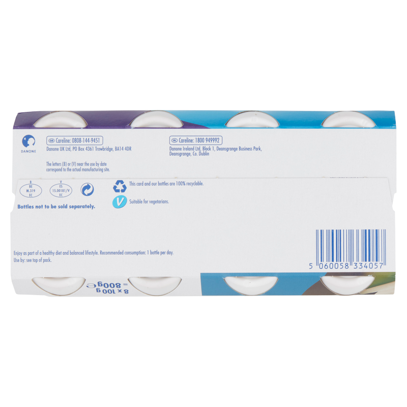 Actimel Blueberry Yogurt Drink, 8pcs