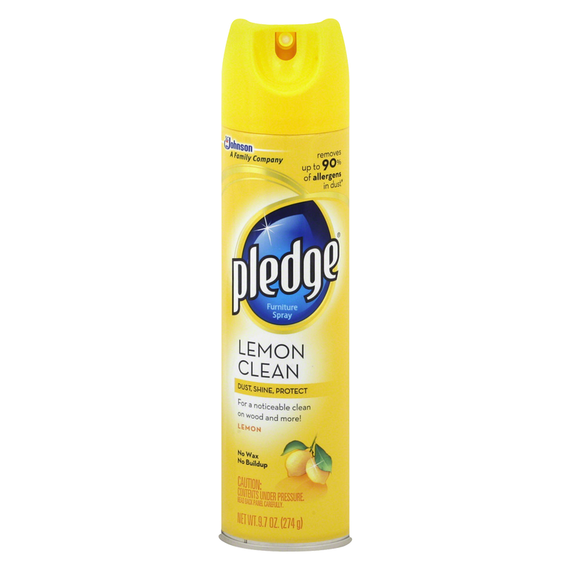 Pledge Lemon Clean Furniture Spray 9.7oz