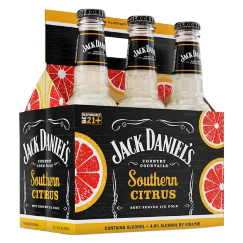 Jack Daniels Southern Citrus 6pk 10oz Btl