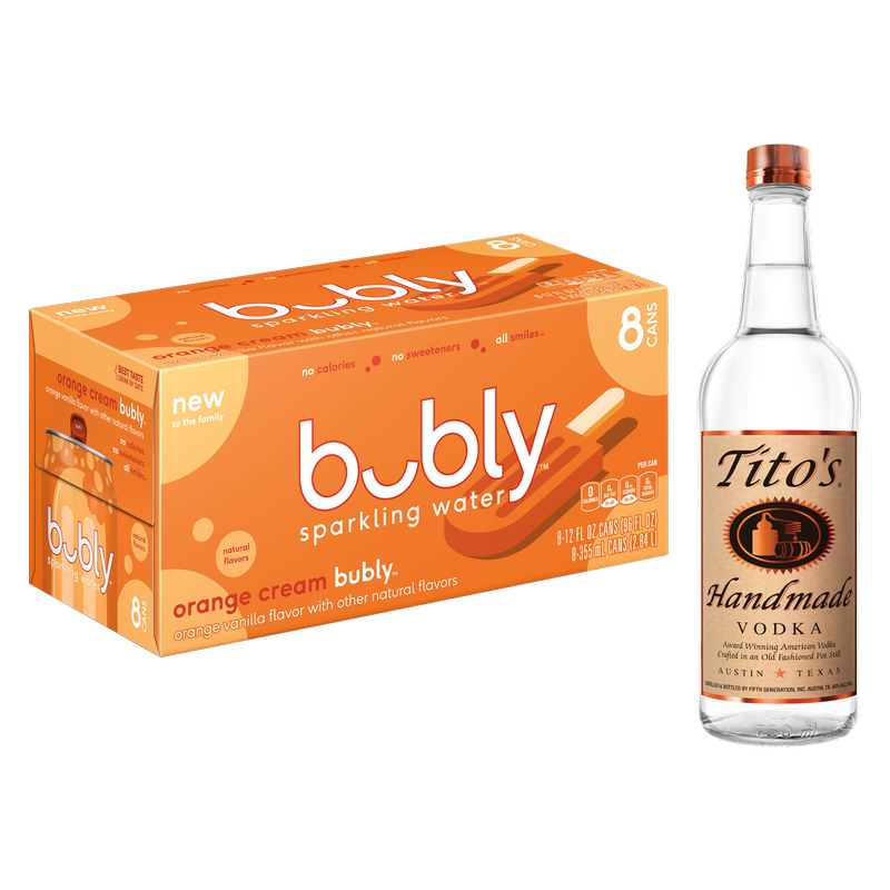 Bubly Mixology Vodka & Orange Cream Bundle