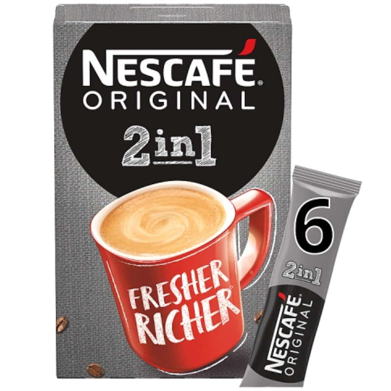 Nescafe Original 2in1, 6pcs