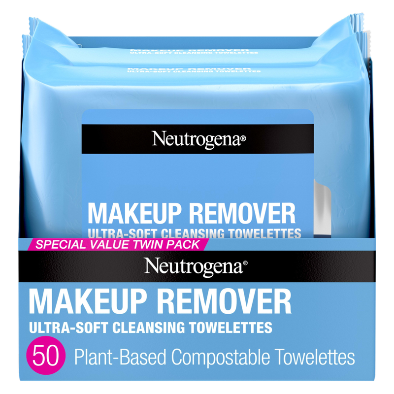 Neutrogena Makeup Remover Cleansing Towelettes 25ct 2pk