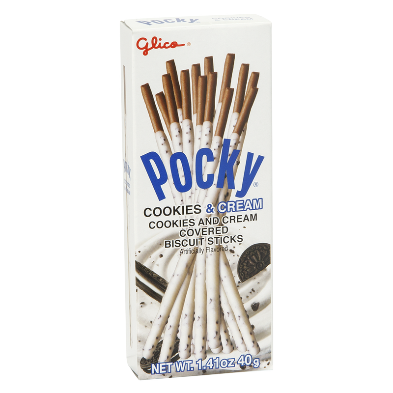 Glico Pocky Cookies & Cream Biscuit Sticks 1.41oz