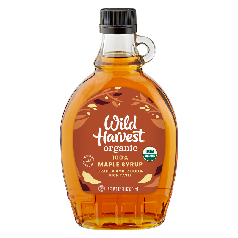 Wild Harvest Organic Maple Syrup, 12oz. 