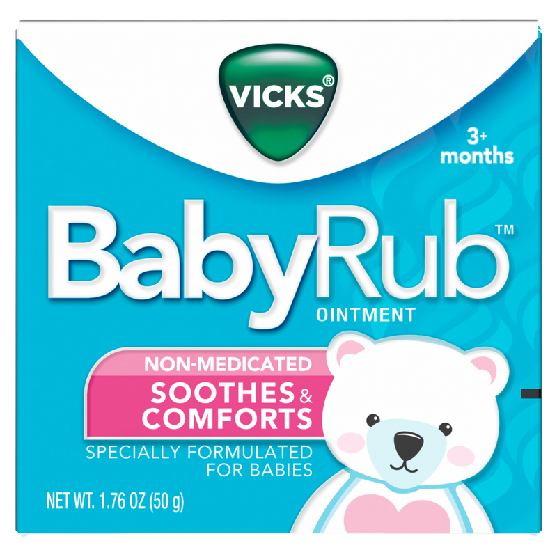 Vicks BabyRub Chest Rub Soothing Ointment 1.76oz