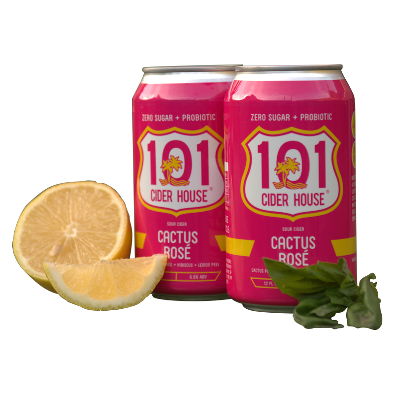 101 Cider House Cactus Rose 4pk 12oz Can