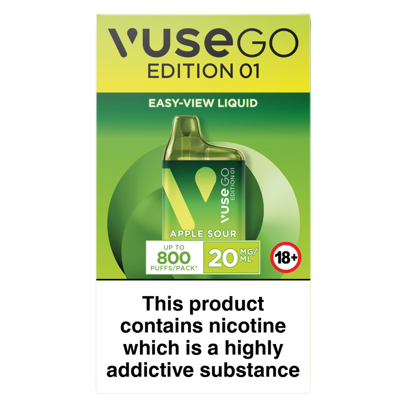 Vuse Go Edition 01 Apple Sour, 1pcs