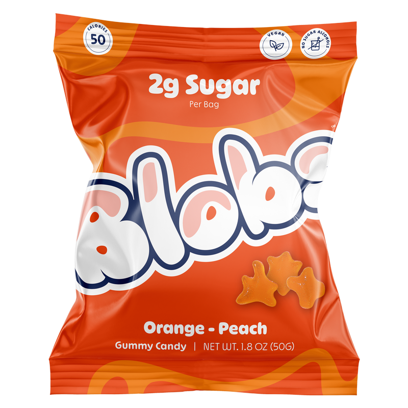 Blobs Orange-Peach Gummies - 1.8 oz