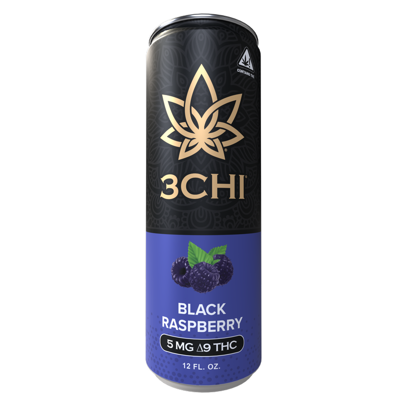 3 Chi Variety Pack 5mg THC Drink 6pk 12oz Can