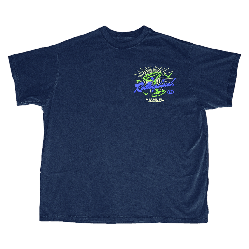 Rolling Loud Miami 24 On the Rocks Tee-Size Medium