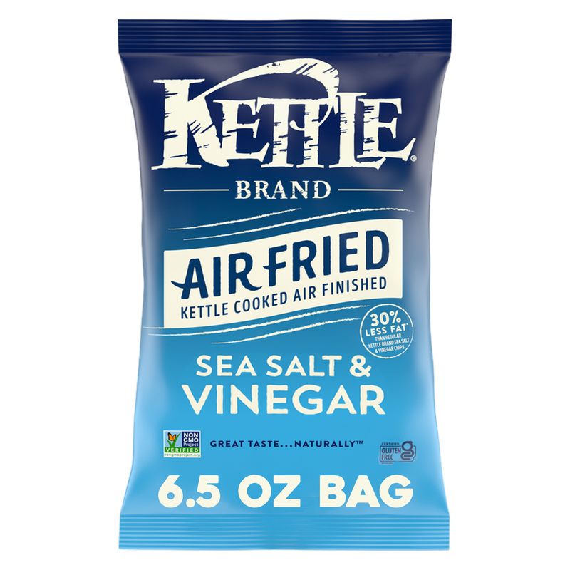 Kettle Brand Air Fried Sea Salt & Vinegar Chips 6.5oz