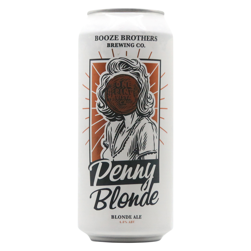 Booze Brothers Penny Blonde Ale 4pk 16oz Can