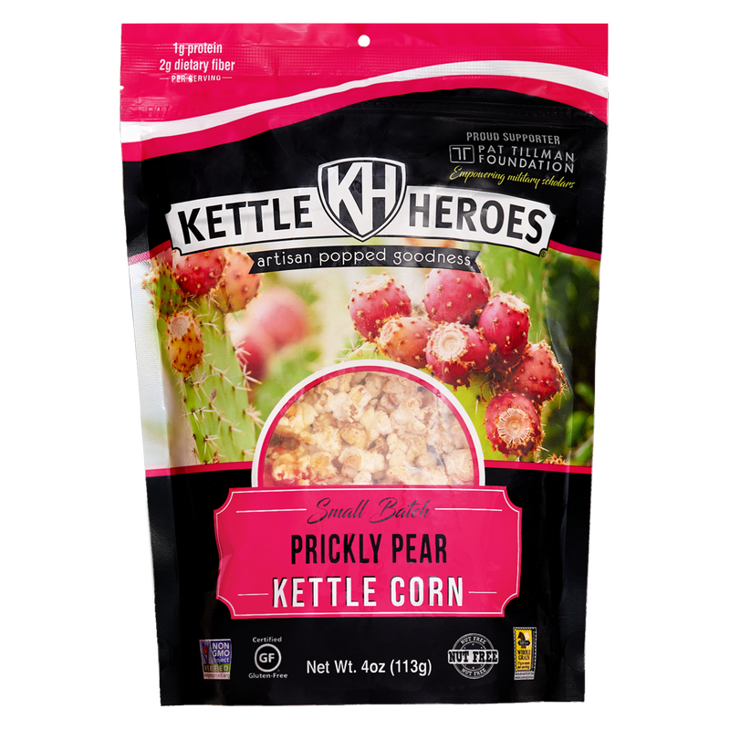 Kettle Heroes Prickly Pear Popcorn 4oz