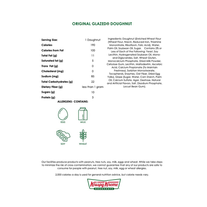 Krispy Kreme Original Glazed 3-Pack