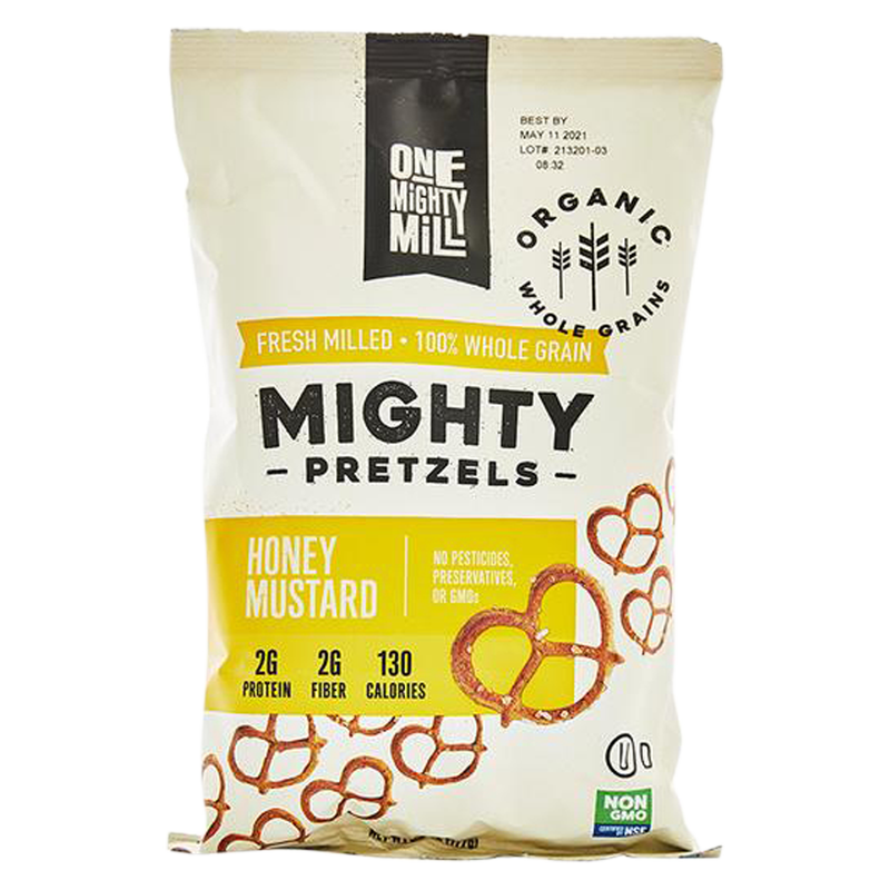 One Mighty Mill Honey Mustard Mighty Pretzels 6.25oz