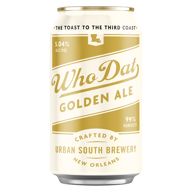 Urban South Who Dat Golden Ale 6pk 12oz Can 5.04% ABV