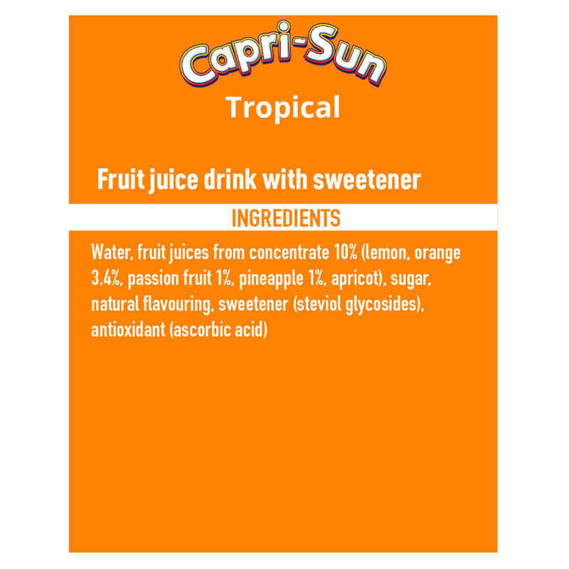 Capri-Sun Tropical, 8 x 200ml