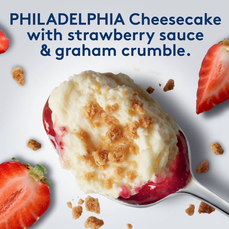 Philadelphia Strawberry Cheesecake Crumble  - 2ct/6.6oz
