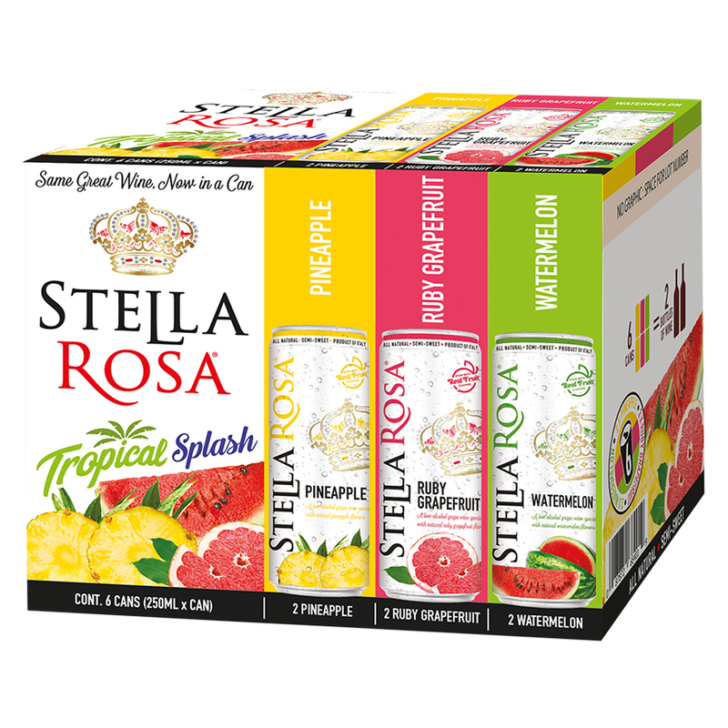 Stella Rosa Tropical Splash Variety Pack 6pk 250ml Can