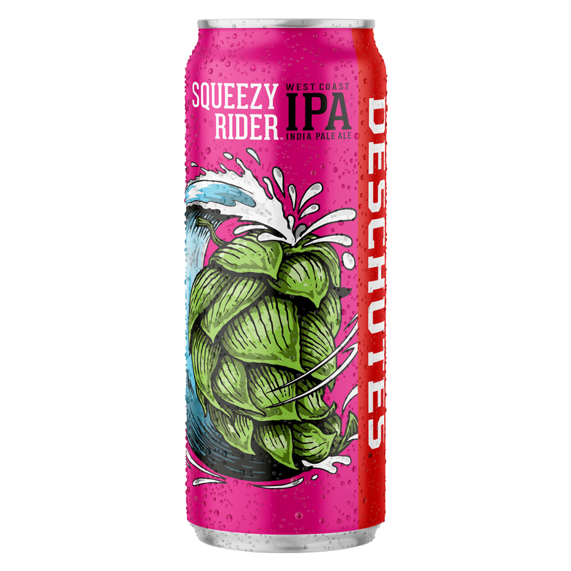 Deschutes Brewery Squeezy Rider West Coast IPA Single 19.2oz Can 7% ABV