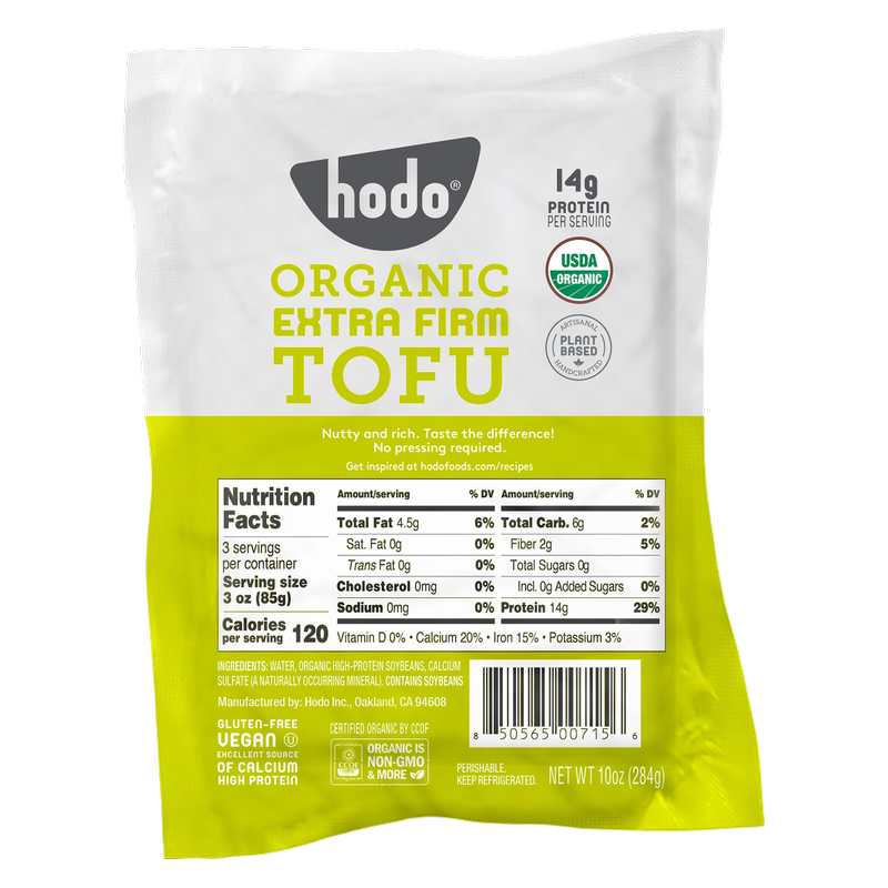 hodo Organic Extra Firm Tofu, 10 oz