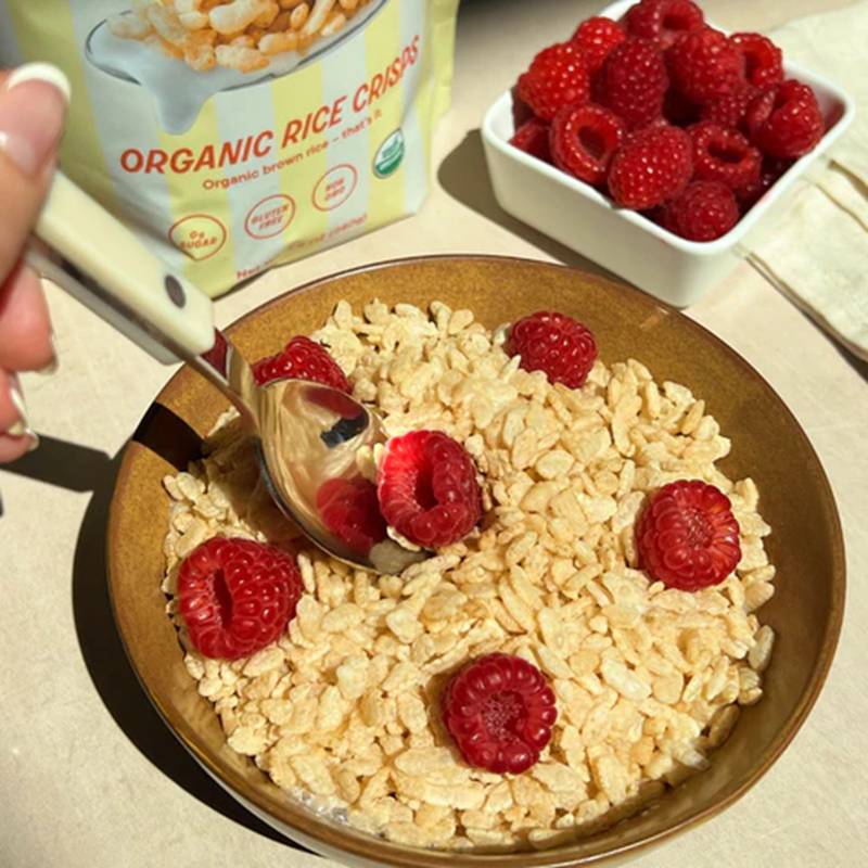 The Real Cereal Organic Rice Crisp Cereal, 8.4oz.