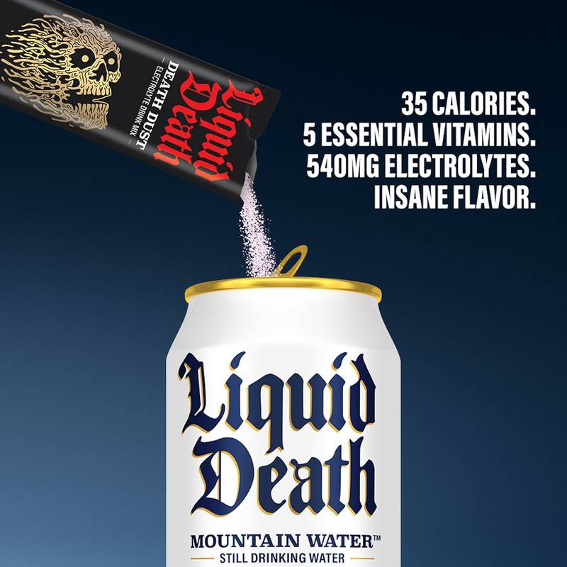 Liquid Death Death Dust Variety Pack Electrolyte Drink Mix 12 pk