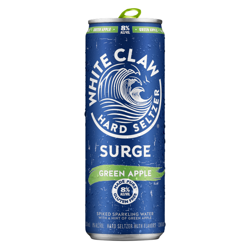 White Claw Surge #2 Green Apple Single 12oz Can 8.0% ABV