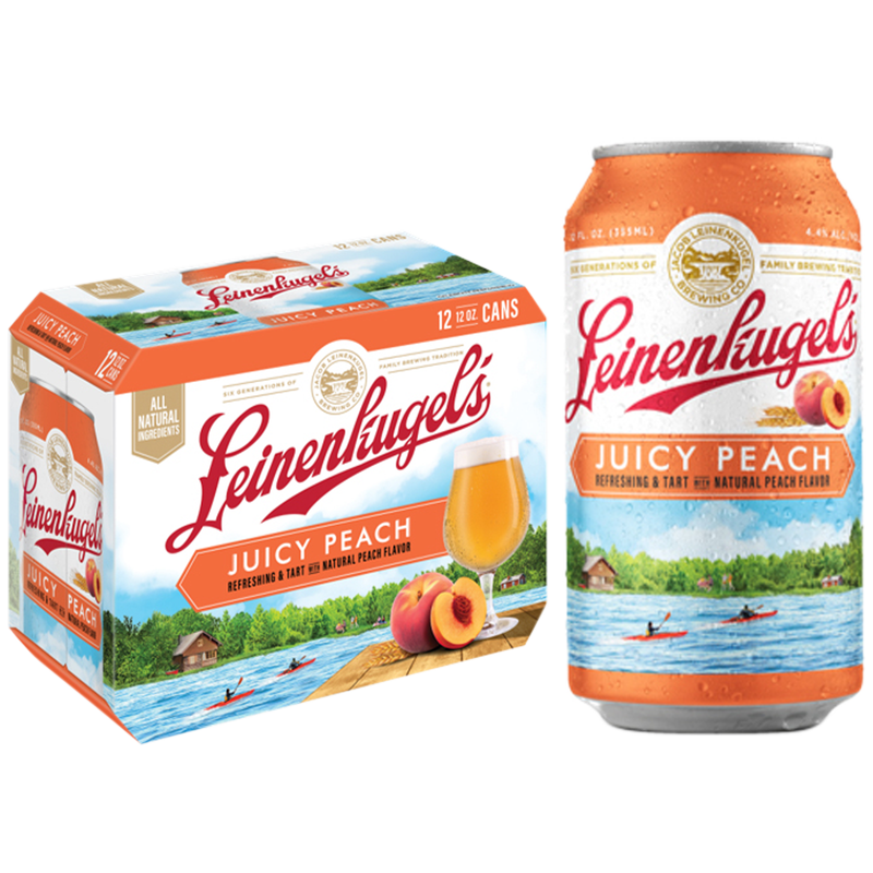 Leinenkugel's Juicy Peach 12pk 12oz Can 4.4% ABV
