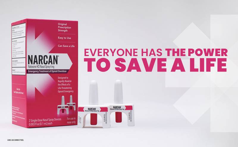 NARCAN Naloxone HCI Nasal Spray, 4mg 
