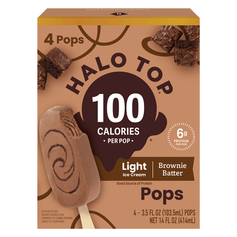 Halo Top Pops Brownie Batter 4ct 