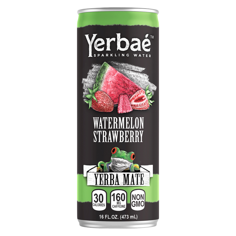 Yerbae Watermelon Strawberry Sparkling Water 16oz