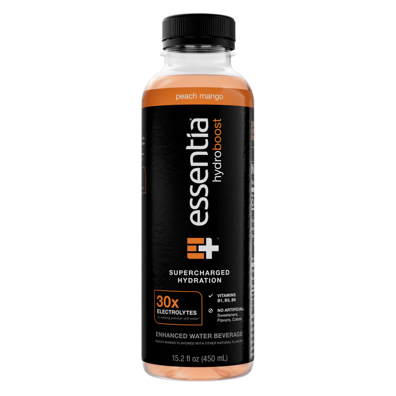 Essentia Hydroboost Mango Peach 15.2oz Bottle