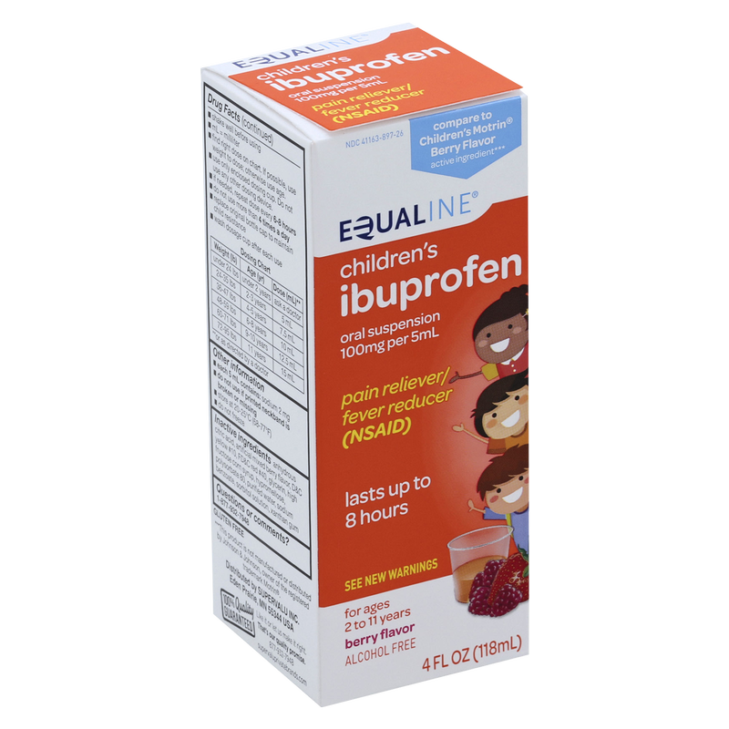 Equaline Children's Liquid Berry Pain Relief Ibuprofen 4oz