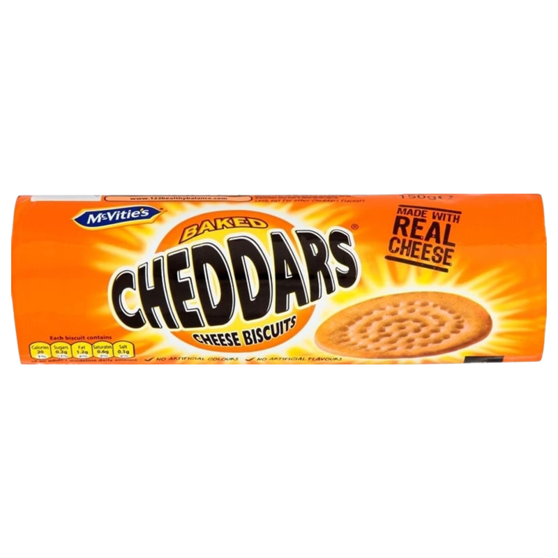 Jacobs Baked Cheddar Cheese Biscuits, 150g