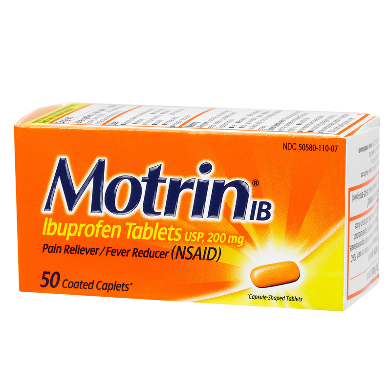 Motrin Tablets 50ct