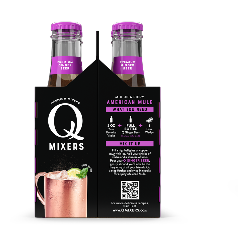 Q Mixers Ginger Beer 4pk 6.7oz