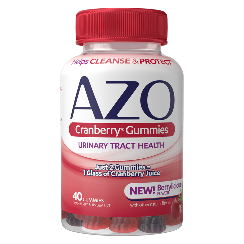 AZO Cranberry Gummies for Urinary Tract Health 40ct