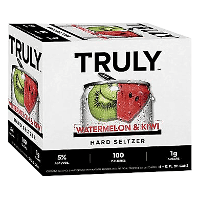 TRULY Hard Seltzer Watermelon & Kiwi 6pk 12oz Can