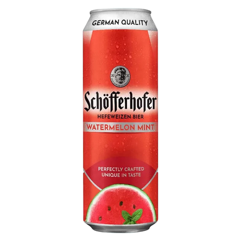 Schofferhofer Watermelon Mint Hefenweizen 4pk 16oz Can 2.5% ABV