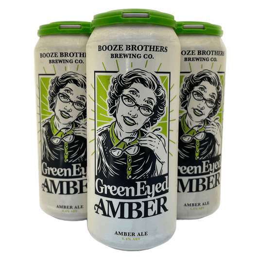 Booze Brothers Brewing Co. Green Eyed Amber (4PKC 16 OZ)